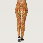 Farbiges ethnisches Muster Leggings (Rückseite)