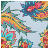 Farbiges ethnisches Paisley-Muster Stoff (Muster)
