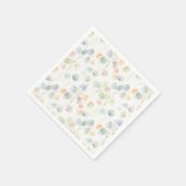 Farbiges Eukalyptus-Folipapier Serviette (Ecke)