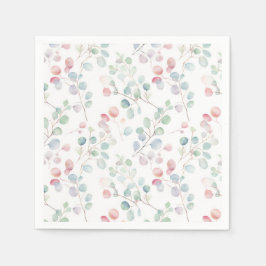 Farbiges Eukalyptus-Folipapier Serviette