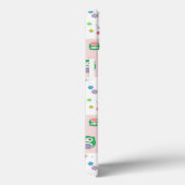 Farbiges Eukalyptusmuster für Kinder Case-Mate iPhone Hülle (Rückseite / Rechts)