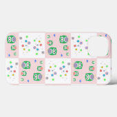 Farbiges Eukalyptusmuster für Kinder Case-Mate iPhone Hülle (Rückseite (Horizontal))