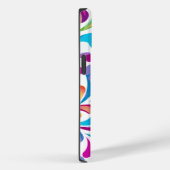 Farbiges Fallmuster | Motivationsangebot Case-Mate iPhone Hülle (Rückseite / Rechts)