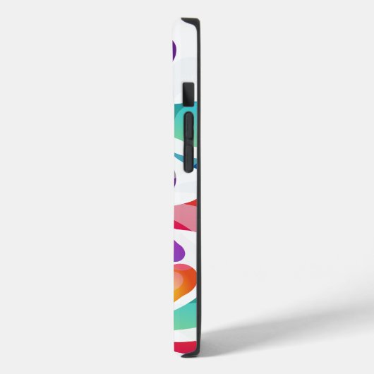 Farbiges Fallmuster | Motivationsangebot Case-Mate iPhone Hülle (Rückseite / Links)