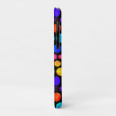 Farbiges Farbpunktmuster Case-Mate iPhone Hülle (Hinten/Links)