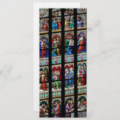 Farbiges Fenster aus festem Glas (Vorne/Hinten)