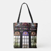Farbiges Fenster aus festem Glas Tasche (Rückseite)