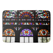 Farbiges festes Glas Badematte (Vorderseite)