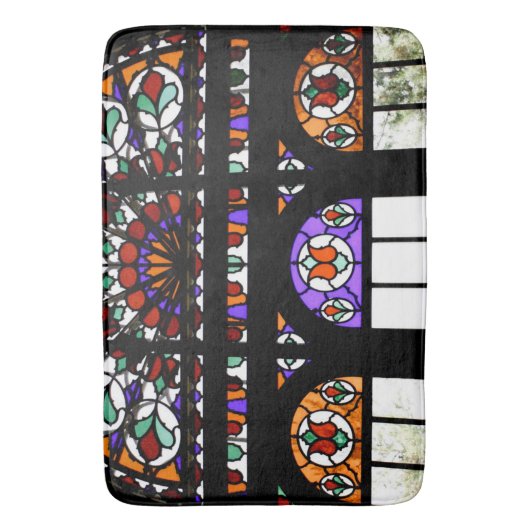 Farbiges festes Glas Badematte (Vorderseite Vertikal)