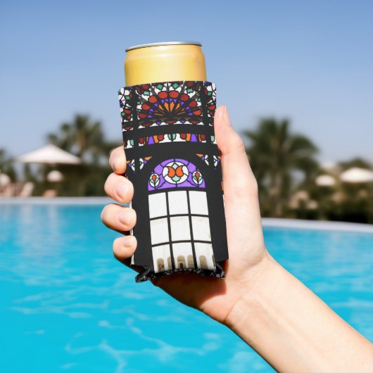 Farbiges festes Glas Selters Dosenkühler (In Situ Pool)