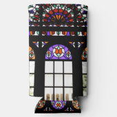 Farbiges festes Glas Selters Dosenkühler (Rückseite)