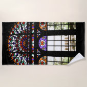 Farbiges festes Glas Strandtuch (Vorderseite)