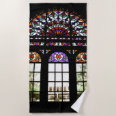 Farbiges festes Glas Strandtuch (Vorderseite)