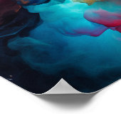 farbiges Feuer Poster (Ecke)