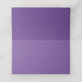 Farbiges Fiesta Mexican Floral Confetti Party Platzkarte (Innenseite Aufgefaltet)