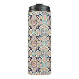 Farbiges Fliesendesign Thermosbecher