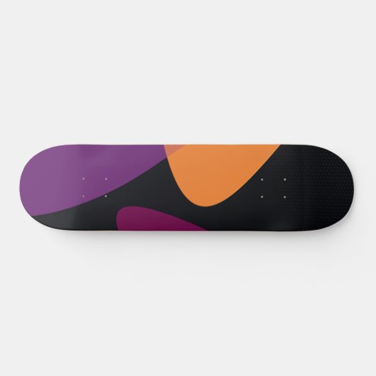 Farbiges Fluid Skateboard (Horizontal)