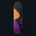 Farbiges Fluid Skateboard<br><div class="desc">Ein kurviges und farbenfrohes abstraktes digitales Kunstwerk.</div>