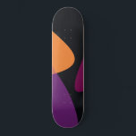 Farbiges Fluid Skateboard<br><div class="desc">Ein kurviges und farbenfrohes abstraktes digitales Kunstwerk.</div>