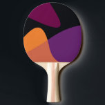 Farbiges Fluid Tischtennis Schläger<br><div class="desc">Ein kurviges und farbenfrohes abstraktes digitales Kunstwerk.</div>
