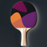 Farbiges Fluid Tischtennis Schläger<br><div class="desc">Ein kurviges und farbenfrohes abstraktes digitales Kunstwerk.</div>