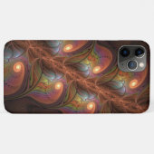 Farbiges fluoreszierendes Abstraktes trippy-Brown- Case-Mate iPhone Hülle (Rückseite (Horizontal))