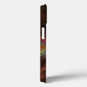 Farbiges fluoreszierendes Abstraktes trippy-Brown- Case-Mate iPhone Hülle (Rückseite / Rechts)