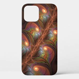 Farbiges fluoreszierendes Abstraktes trippy-Brown- Case-Mate iPhone Hülle