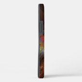 Farbiges fluoreszierendes Abstraktes trippy-Brown- Case-Mate iPhone Hülle (Rückseite / Rechts)