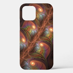 Farbiges fluoreszierendes Abstraktes trippy-Brown- Case-Mate iPhone Hülle