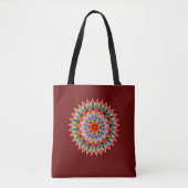 Farbiges Folklore-Design Tasche (Vorderseite)