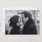 Farbiges Foto Galaxie Probe Abendessen Einladung (Rückseite)