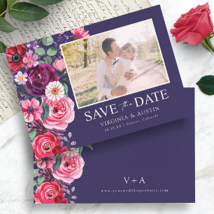 Farbiges Foto Save The Date