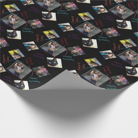 Farbiges Foto von HAMbWG Geschenkpapier (Ecke)