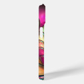 Farbiges Fraktal Abstrakt Spiral Case-Mate iPhone Hülle (Rückseite / Rechts)