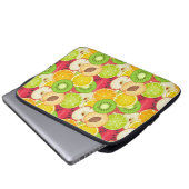 Farbiges Fruchtmuster Laptopschutzhülle (Vorne Knopf)