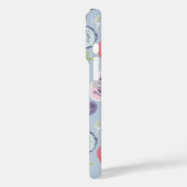 Farbiges Fruchtmuster Monogram Case-Mate iPhone Hülle (Rückseite / Links)