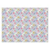 Farbiges Fruchtmuster Monogram Tischdecke (Vorderseite (Horizontal))