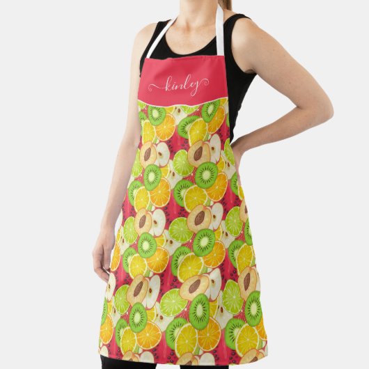 Farbiges Fruchtmuster Schürze (InSitu)