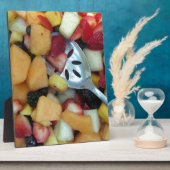 Farbiges Fruchtsortiment Fotoplatte (Seite)
