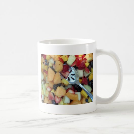 Farbiges Fruchtsortiment Kaffeetasse (Rechts)