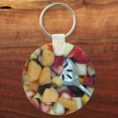 Farbiges Fruchtsortiment Schlüsselanhänger (Vorderseite)