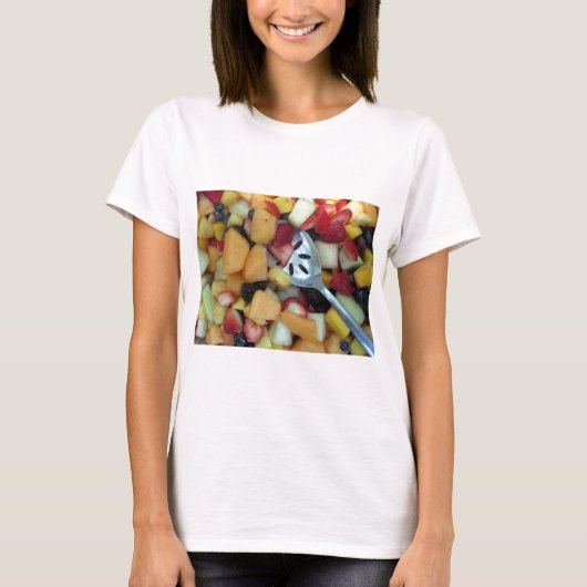 Farbiges Fruchtsortiment T-Shirt (Vorderseite)