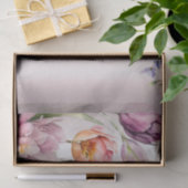 Farbiges Frühlingsblumenpapier Seidenpapier (Geschenk)