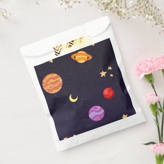 Farbiges Galaxie-Party Geschenktütchen (Versiegelt)