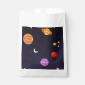 Farbiges Galaxie-Party Geschenktütchen (Vorderseite)