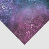 Farbiges Galaxiemuster Seidenpapier (Detail)