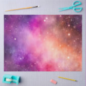 Farbiges Galaxy Art Tissue Paper Seidenpapier (Basteln)