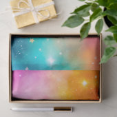 Farbiges Galaxy Art Tissue Paper Seidenpapier (Geschenk)