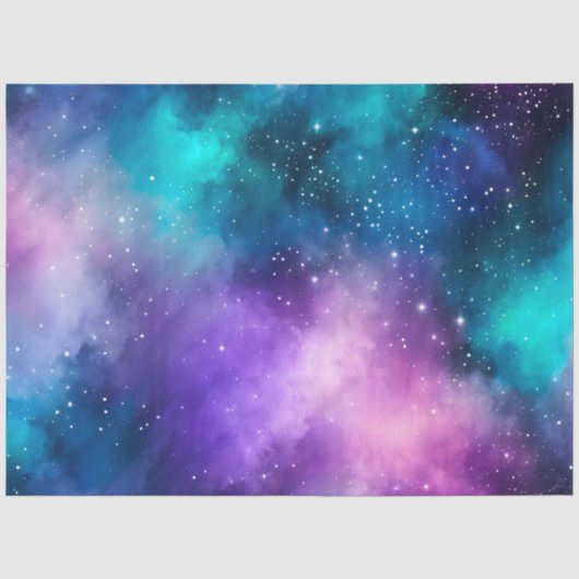 Farbiges Galaxy Art Tissue Paper Seidenpapier (Vorderseite)